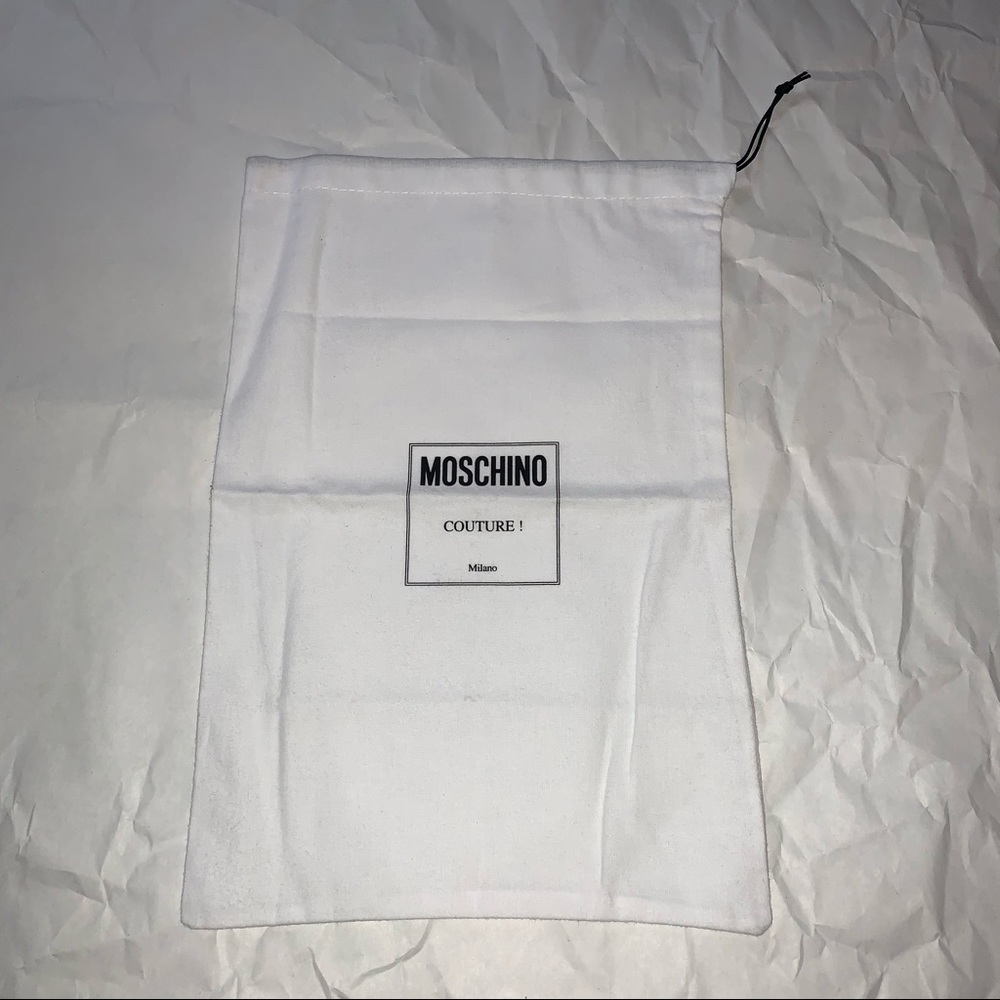 Moschino dust bag